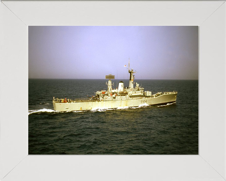 HMS Dido F104 Royal Navy Leander class frigate Photo Print or Framed Print - Hampshire Prints