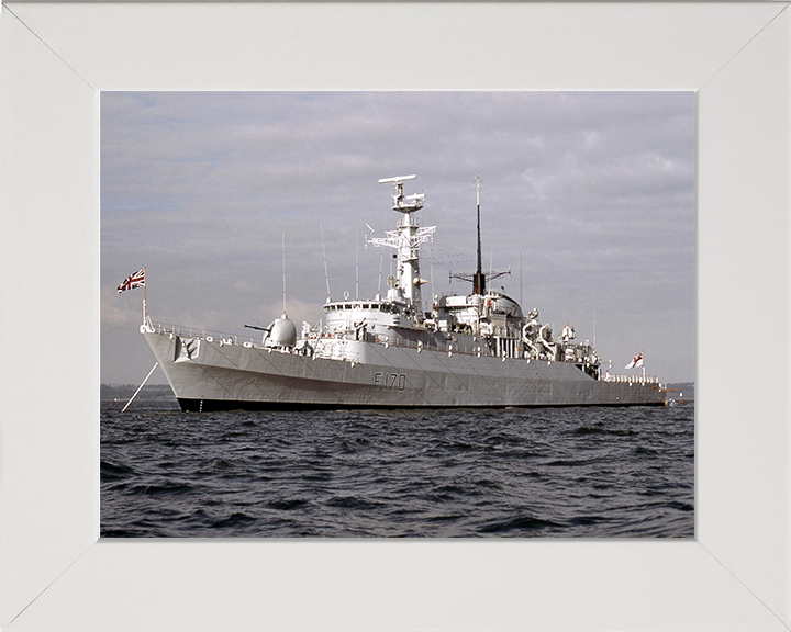 HMS Antelope F170 Royal Navy Type 21 frigate Photo Print or Framed Print - Hampshire Prints