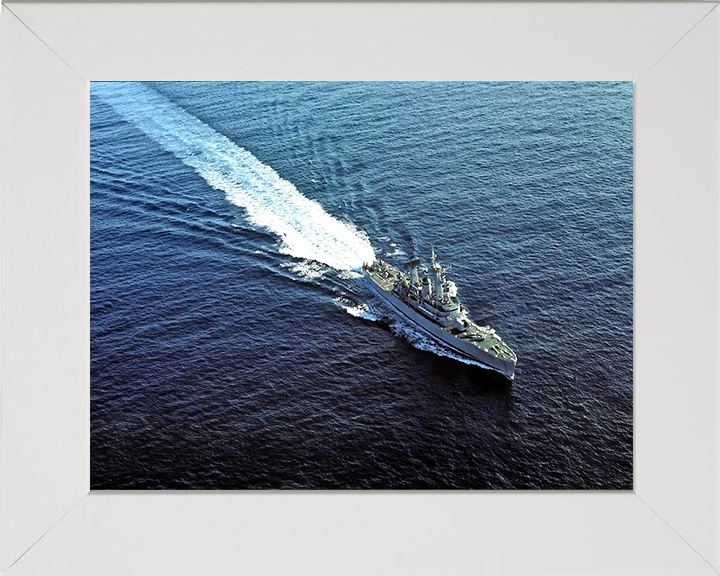 HMS Bacchante F69 Royal Navy Leander class frigate Photo Print or Framed Print - Hampshire Prints