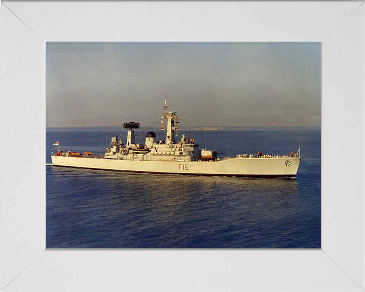 HMS Diomede F16 Royal Navy Leander class frigate Photo Print or Framed Print - Hampshire Prints