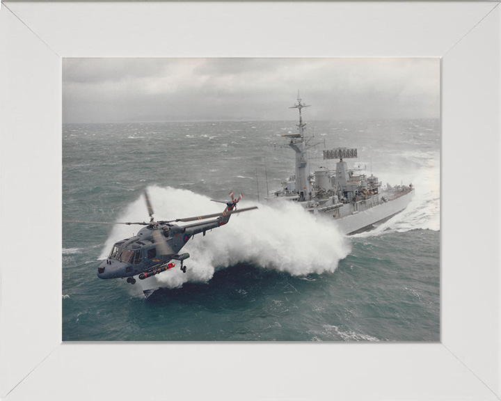 HMS Argonaut F56 Royal Navy Leander class frigate Photo Print or Framed Print - Hampshire Prints