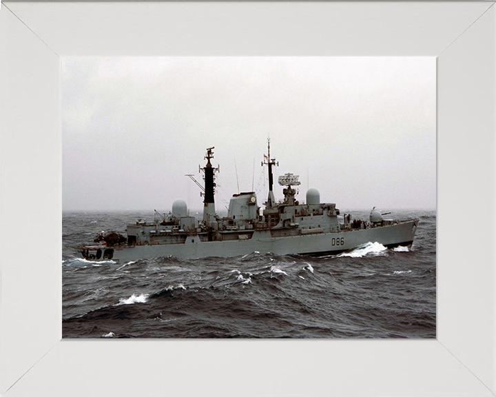 HMS Birmingham D86 Royal Navy Type 42 destroyer Photo Print or Framed Print - Hampshire Prints