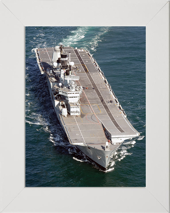 HMS Ark Royal R07 Royal Navy Invincible class aircraft carrier Photo Print or Framed Print - Hampshire Prints