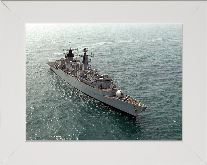 HMS Chatham F87 Royal Navy Type 22 Frigate Photo Print or Framed Print - Hampshire Prints