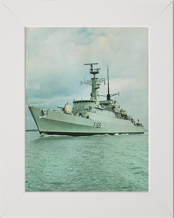 HMS Amazon F169 Royal Navy type 21 Frigate Photo Print or Framed Print - Hampshire Prints