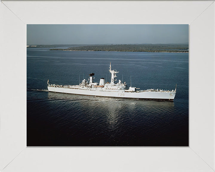 HMS Cleopatra F28 Royal Navy Leander class frigate Photo Print or Framed Print - Hampshire Prints