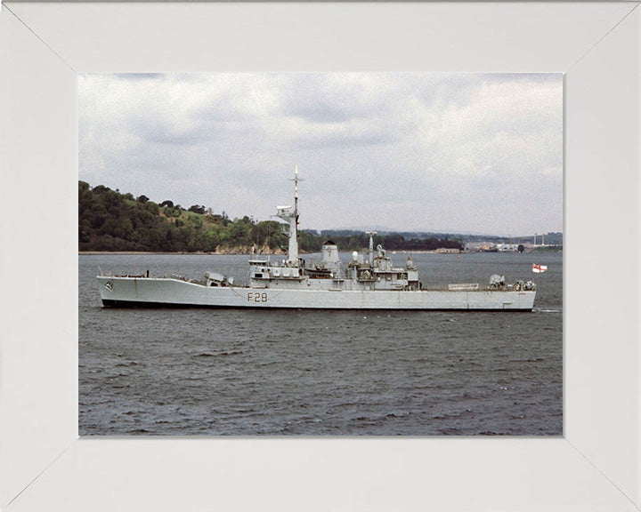 HMS Cleopatra F28 Royal Navy Leander class frigate Photo Print or Framed Print - Hampshire Prints