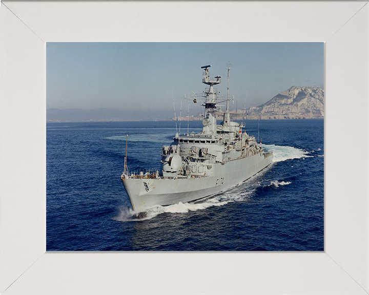 HMS Alacrity F174 Royal Navy Type 21 frigate Photo Print or Framed Print - Hampshire Prints