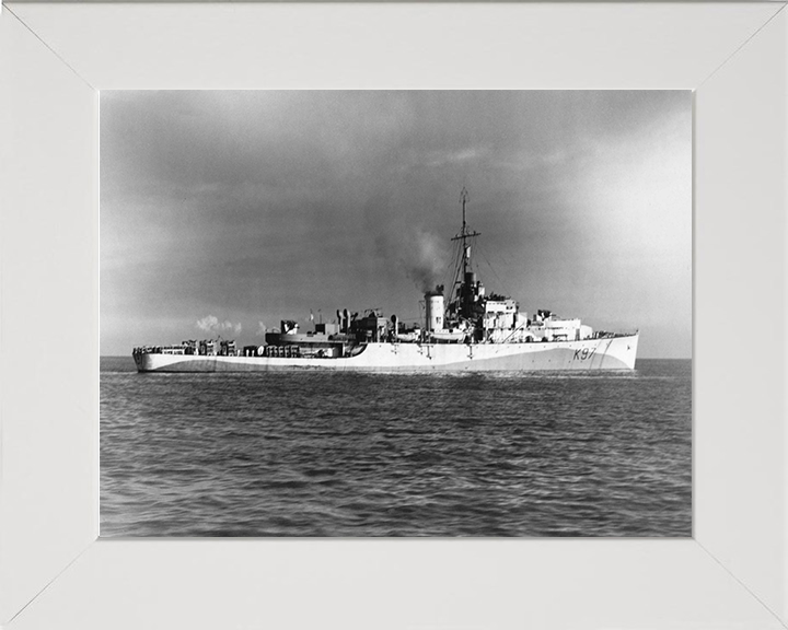 HMS Avon K97 Royal Navy River class frigate Photo Print or Framed Photo Print - Hampshire Prints