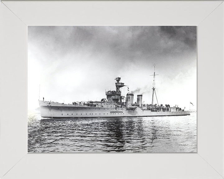 HMS Cairo D87 Royal Navy C class light cruiser Photo Print or Framed Photo Print - Hampshire Prints