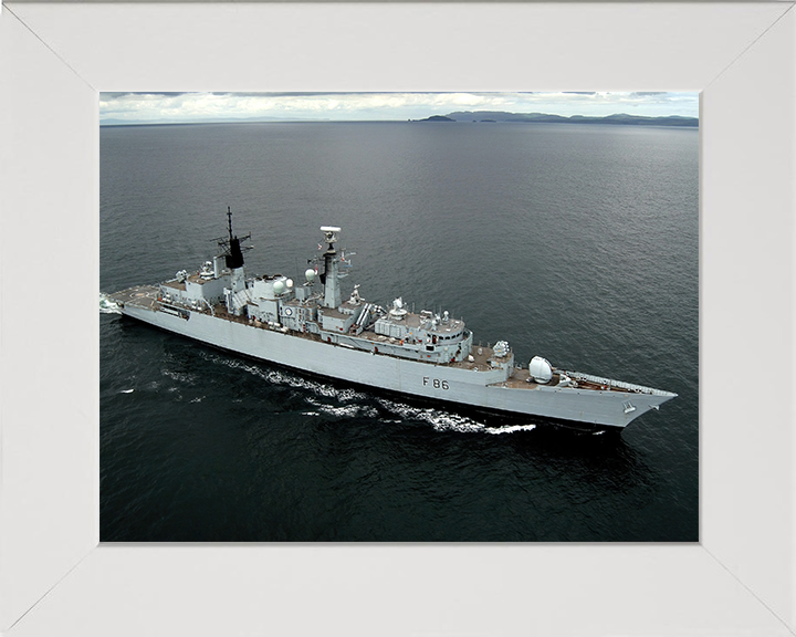 HMS Campbeltown F86 Royal Navy Type 22 Frigate Photo Print or Framed Photo Print - Hampshire Prints