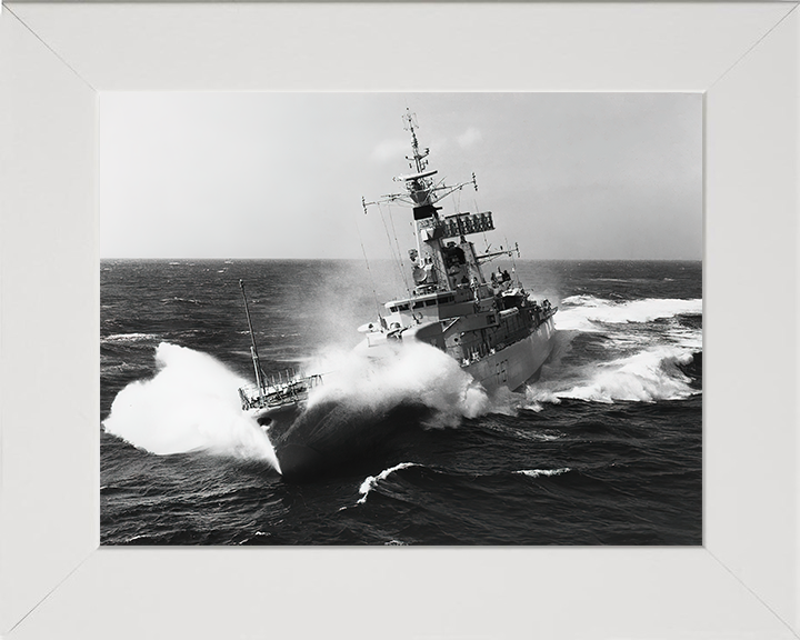 HMS Andromeda F57 Royal Navy Leander class frigate Photo Print or Framed Print - Hampshire Prints