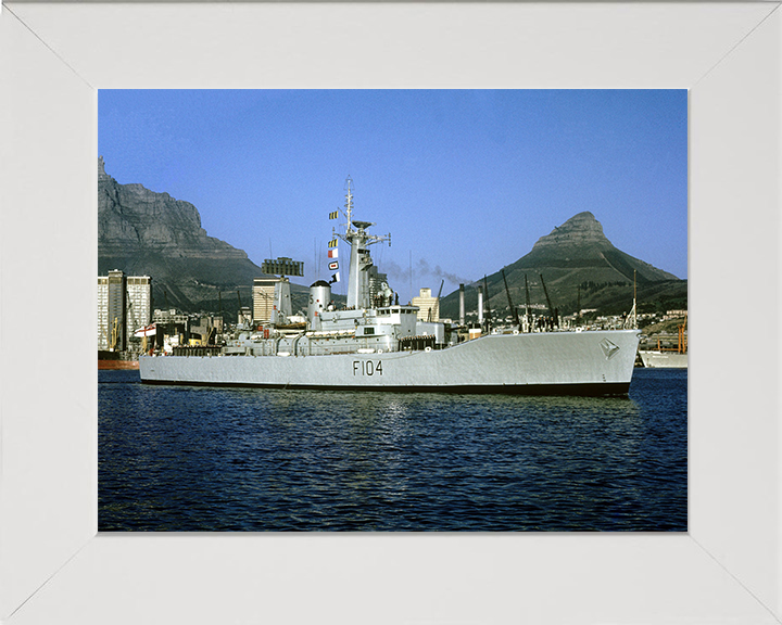 HMS Dido F104 Royal Navy Leander class frigate Photo Print or Framed Print - Hampshire Prints