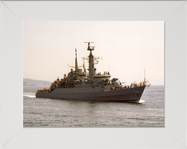 HMS Ambuscade F172 Royal Navy Type 21 frigate Photo Print or Framed Print - Hampshire Prints