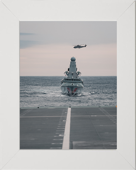 HMS Dragon D35 Royal Navy Type 45 Destroyer Photo Print or Framed Print - Hampshire Prints