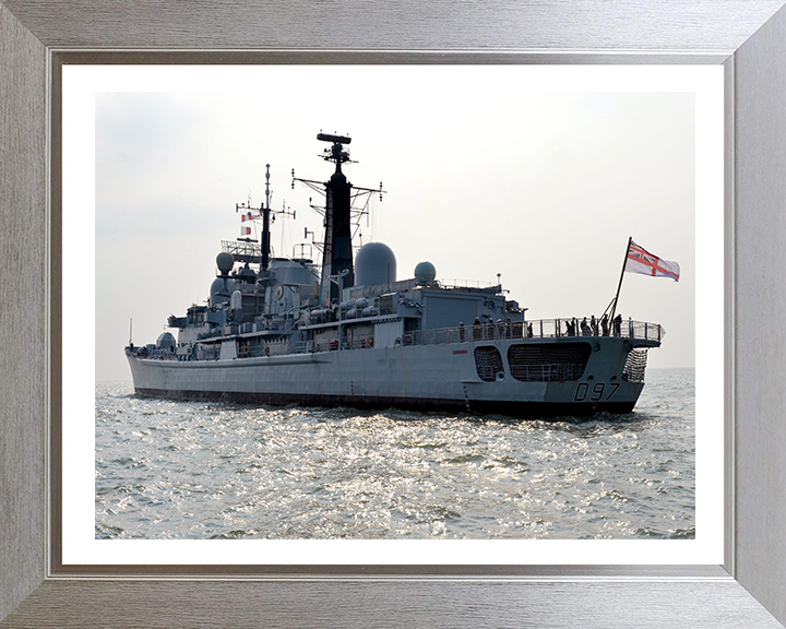 HMS Edinburgh D97 Royal Navy Type 42 Destroyer Photo Print or Framed Print - Hampshire Prints