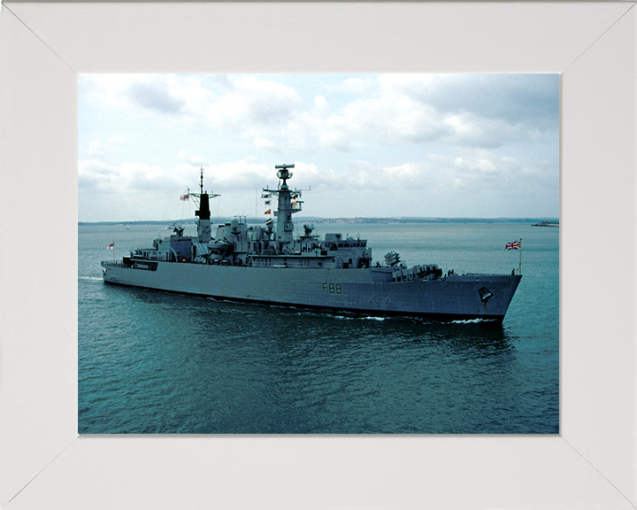 HMS Broadsword F88 Royal Navy Type 22 Frigate Photo Print or Framed Print - Hampshire Prints