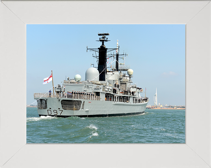 HMS Edinburgh D97 Royal Navy Type 42 Destroyer Photo Print or Framed Print - Hampshire Prints