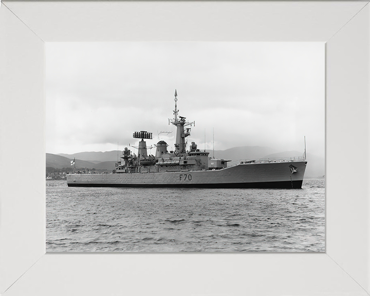 HMS Apollo F70 Royal Navy Leander class Frigate Photo Print or Framed Print - Hampshire Prints