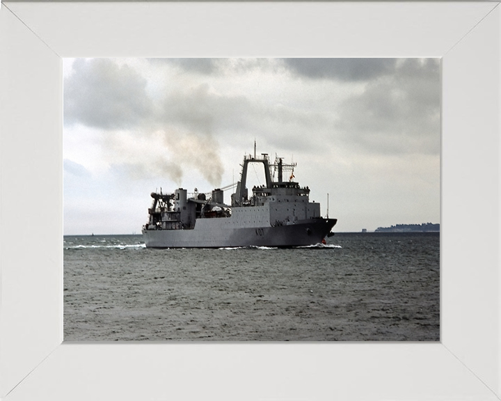 HMS Challenger K07 Royal Navy diving support vessel Photo Print or Framed Print - Hampshire Prints