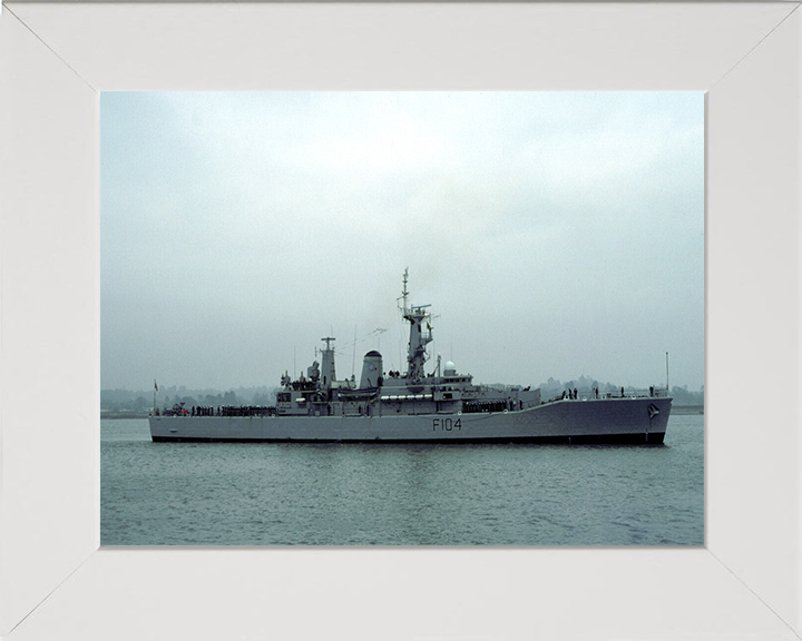 HMS Dido F104 Royal Navy Leander class frigate Photo Print or Framed Print - Hampshire Prints