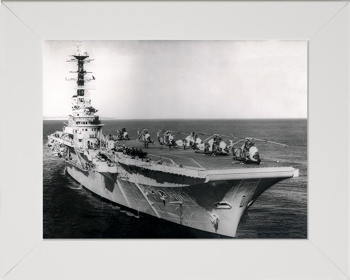 HMS Bulwark R08 Royal Navy Centaur class light fleet carrier Photo Print or Framed Print - Hampshire Prints