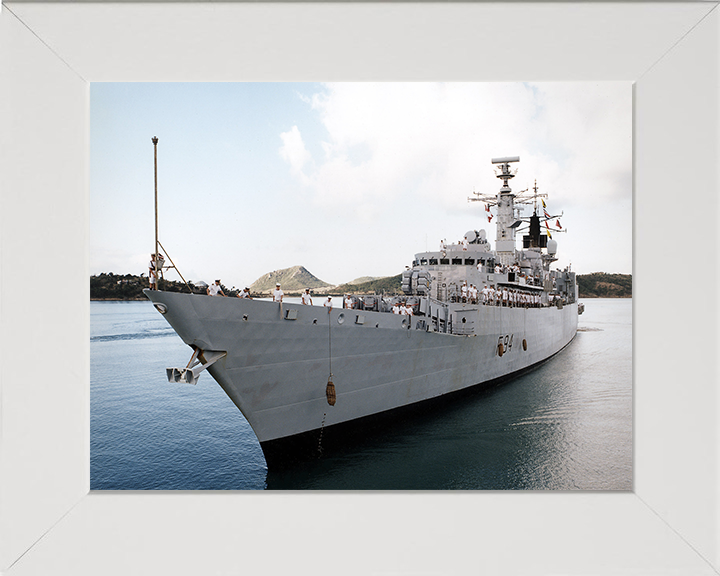 HMS Brave F94 Royal Navy Type 22 Frigate Photo Print or Framed Print - Hampshire Prints