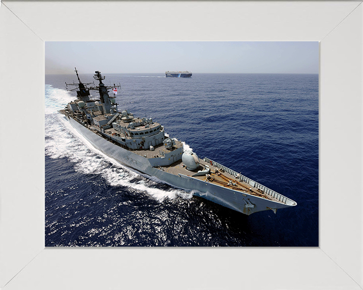 HMS Chatham F87 Royal Navy Type 22 Frigate Photo Print or Framed Print - Hampshire Prints