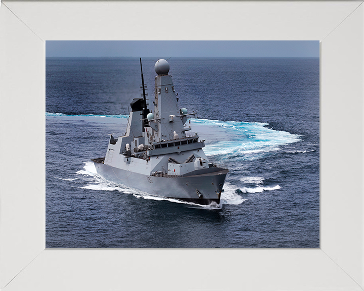 HMS Daring D32 Royal Navy type 45 Destroyer Photo Print or Framed Print - Hampshire Prints