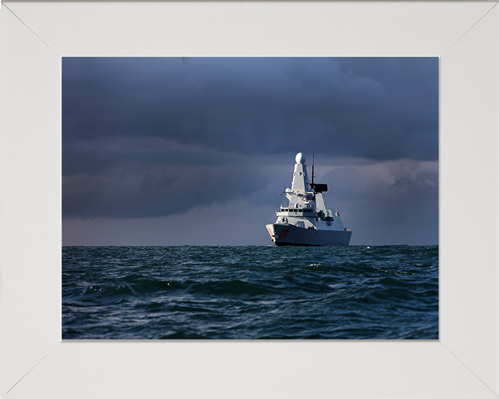 HMS Dragon D35 Royal Navy Type 45 Destroyer Photo Print or Framed Print - Hampshire Prints