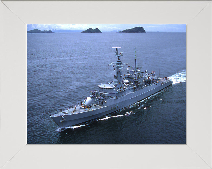 HMS Amazon F169 Royal Navy type 21 Frigate Photo Print or Framed Print - Hampshire Prints