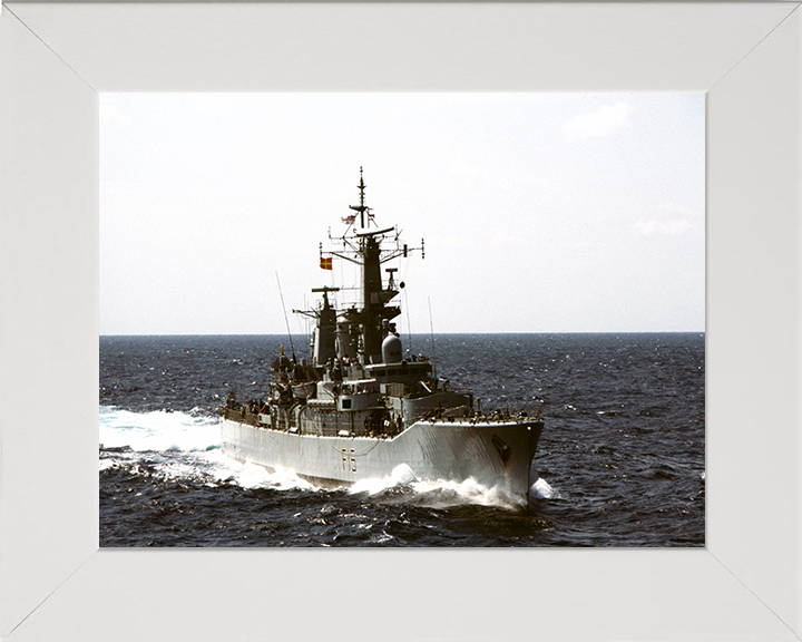 HMS Euryalus F15 Royal Navy Leander Class Frigate Photo Print or Framed Print - Hampshire Prints