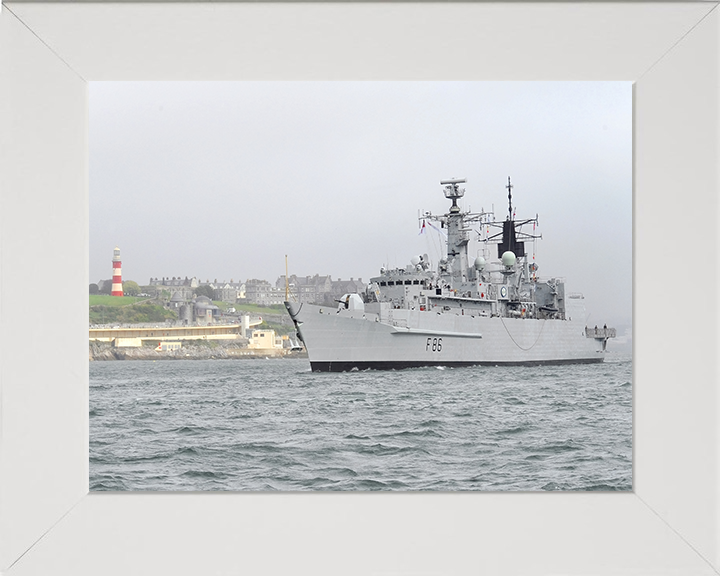 HMS Campbeltown F86 Royal Navy Type 22 frigate Photo Print or Framed Print - Hampshire Prints