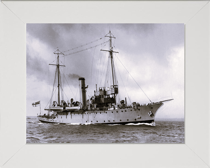 HMS Adamant (1911) Royal Navy submarine depot ship Photo Print or Framed Print - Hampshire Prints