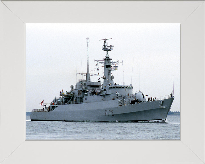 HMS Ambuscade F172 Royal Navy Type 21 frigate Photo Print or Framed Print - Hampshire Prints