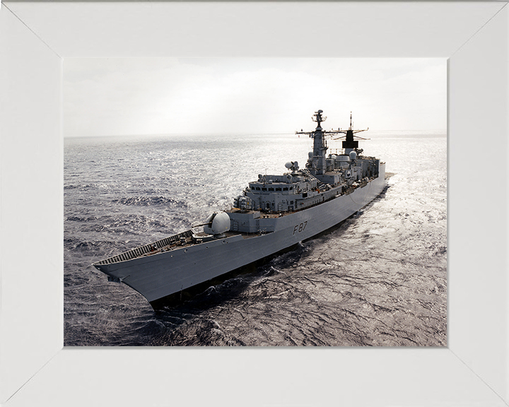 HMS Chatham F87 Royal Navy Type 22 Frigate Photo Print or Framed Print - Hampshire Prints