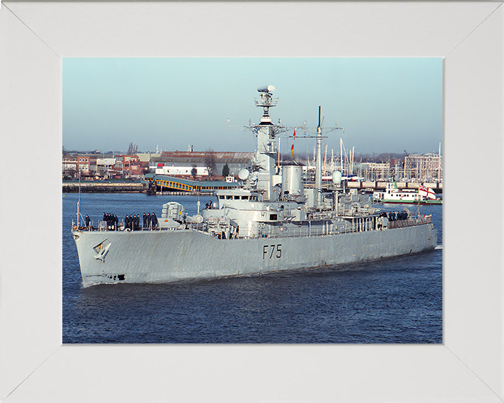 HMS Charybdis F75 Royal Navy Leander class frigate Photo Print or Framed Print - Hampshire Prints