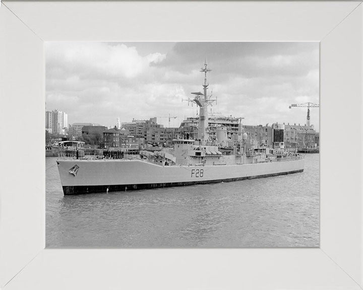 HMS Cleopatra F28 Royal Navy Leander class frigate Photo Print or Framed Print - Hampshire Prints