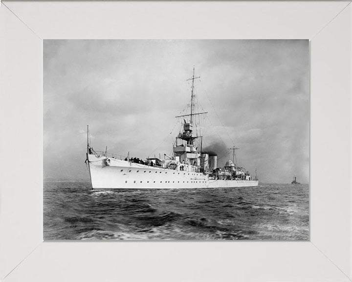 HMS Cairo D87 Royal Navy C class light cruiser Photo Print or Framed Photo Print - Hampshire Prints