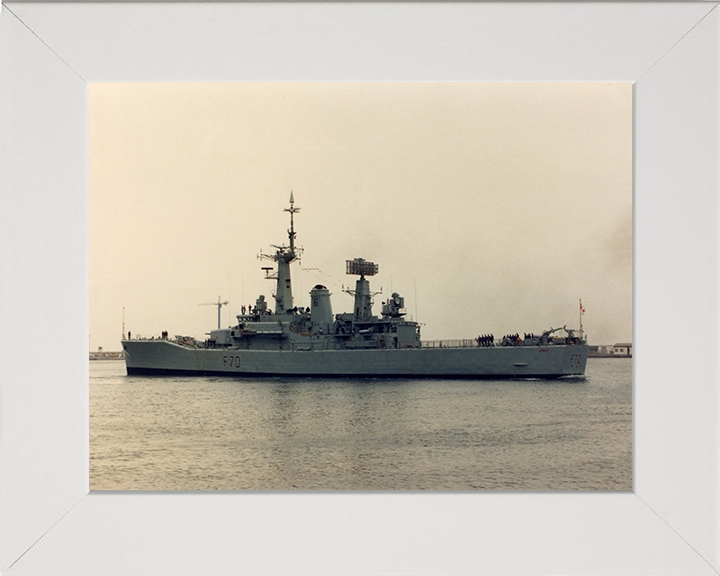 HMS Apollo F70 Royal Navy Leander class Frigate Photo Print or Framed Print - Hampshire Prints