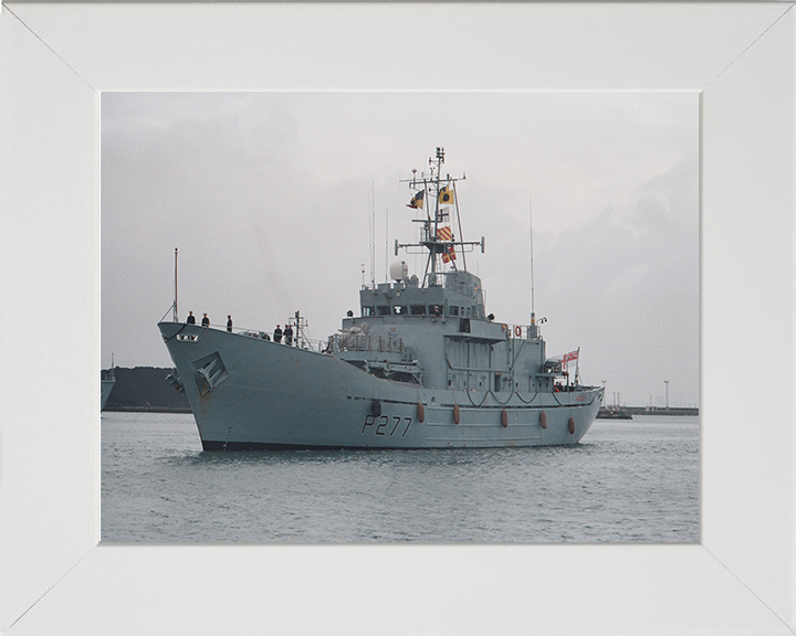 HMS Anglesey P277 Royal Navy Island class Patrol Vessel Photo Print or Framed Photo Print - Hampshire Prints