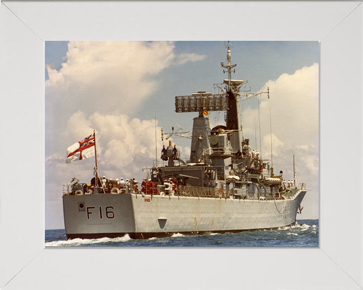 HMS Diomede F16 Royal Navy Leander class frigate Photo Print or Framed Print - Hampshire Prints