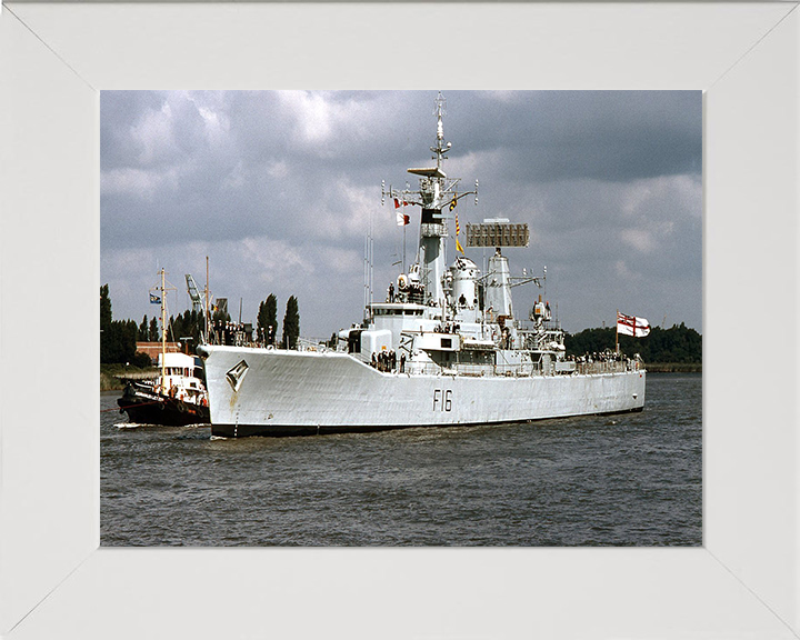 HMS Diomede F16 Royal Navy Leander class frigate Photo Print or Framed Print - Hampshire Prints