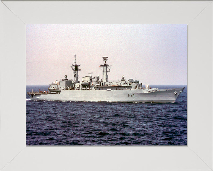 HMS Brave F94 Royal Navy Type 22 Frigate Photo Print or Framed Print - Hampshire Prints