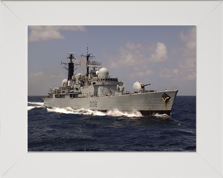 HMS Cardiff D108 Royal Navy Type 42 destroyer Photo Print or Framed Print - Hampshire Prints