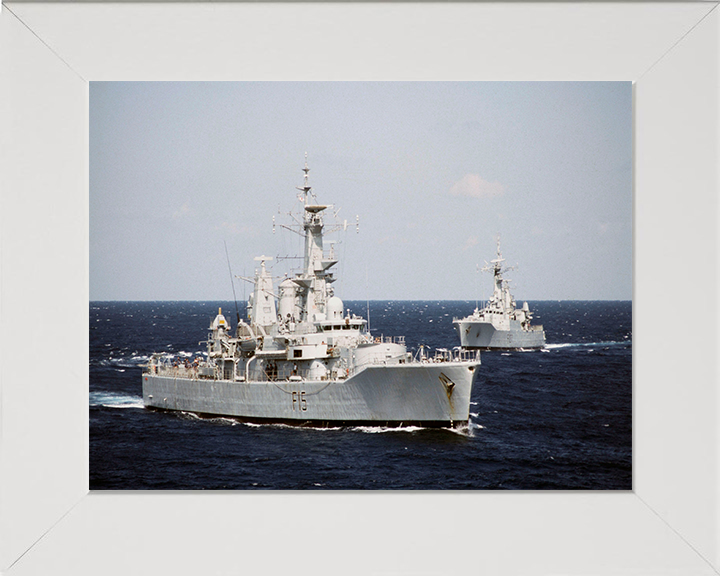 HMS Euryalus F15 Royal Navy Leander Class Frigate Photo Print or Framed Print - Hampshire Prints