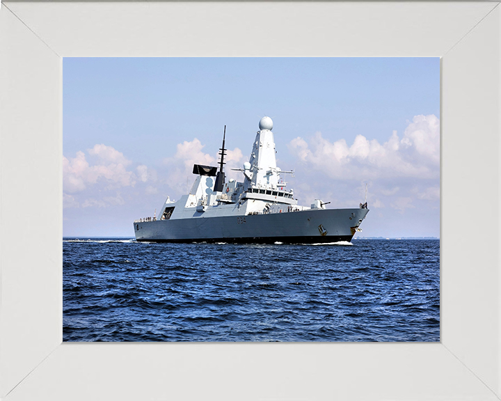 HMS Diamond D34 Royal Navy Type 45 Destroyer Photo Print or Framed Print - Hampshire Prints