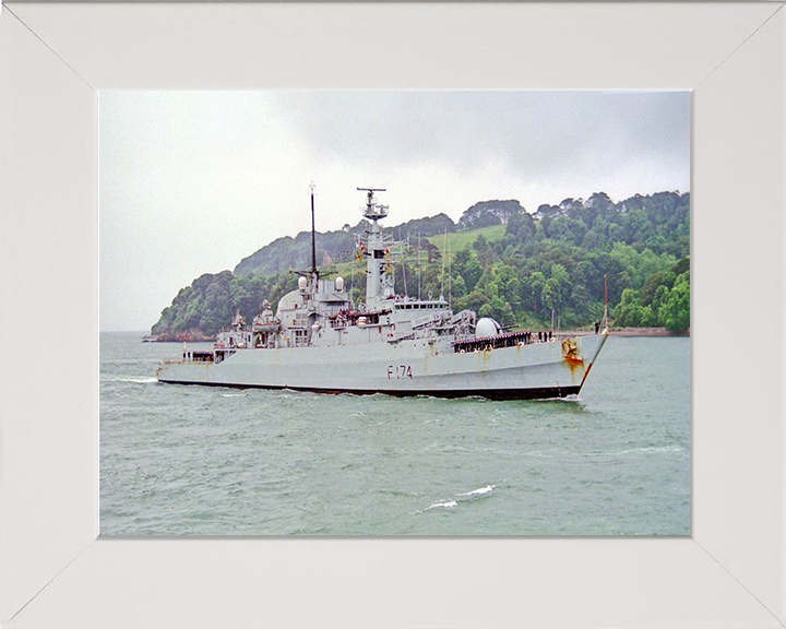 HMS Alacrity F174 Royal Navy Type 21 frigate Photo Print or Framed Print - Hampshire Prints