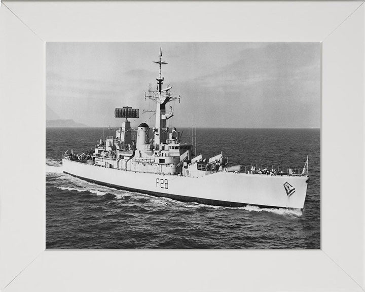 HMS Cleopatra F28 Royal Navy Leander class frigate Photo Print or Framed Print - Hampshire Prints