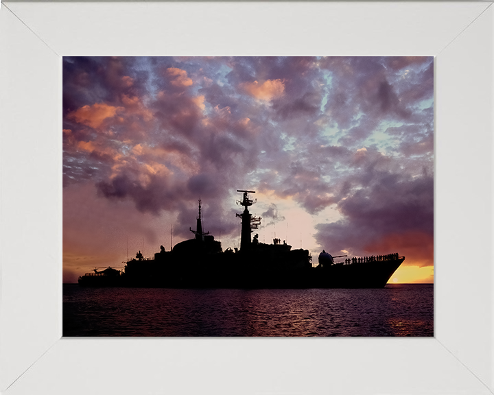 HMS Active F171 | Photo Print | Framed Print | Poster | Type 21 | Frigate | Royal Navy - Hampshire Prints